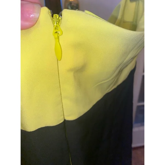 Women's Gabrielle Union Yellow & Black Dress XX-Large - Picture 7 of 9